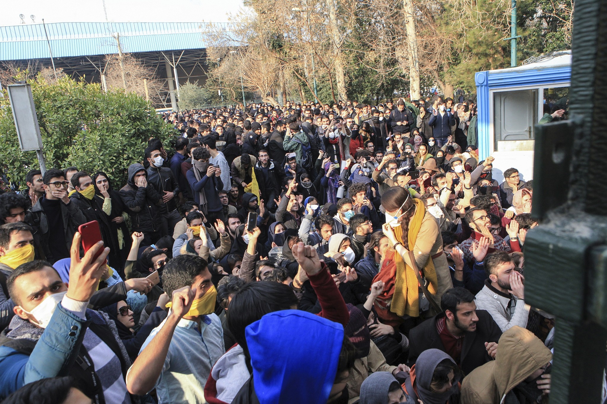 إيران بين حركتين احتجاجيتين: دراسة في الأبعاد الجيوبولوتيكية والمحددات الفيوتشرولوجية