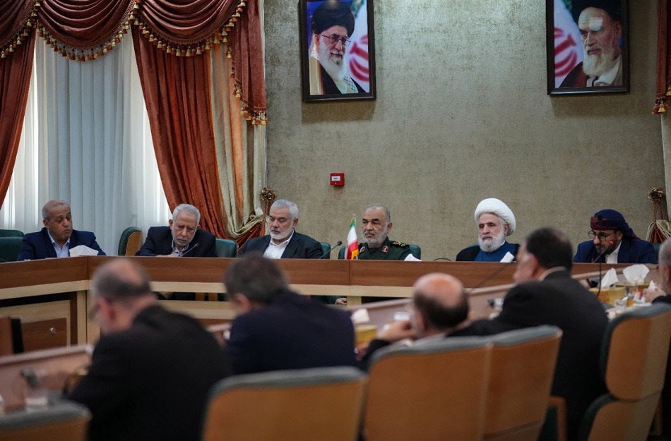 اجتماع الحرس الثوري مع وكلاء إيران